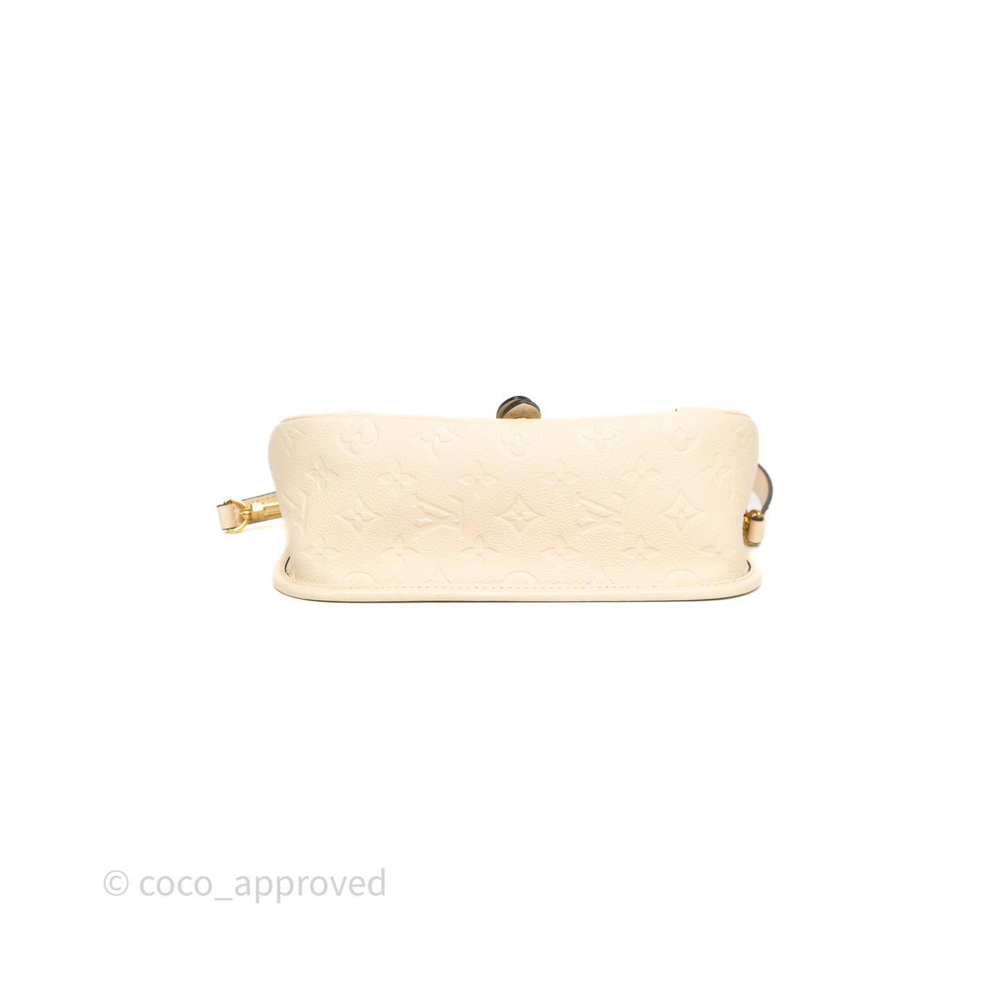 Louis Vuitton Diane Crème Beige Monogram Empreinte Leather