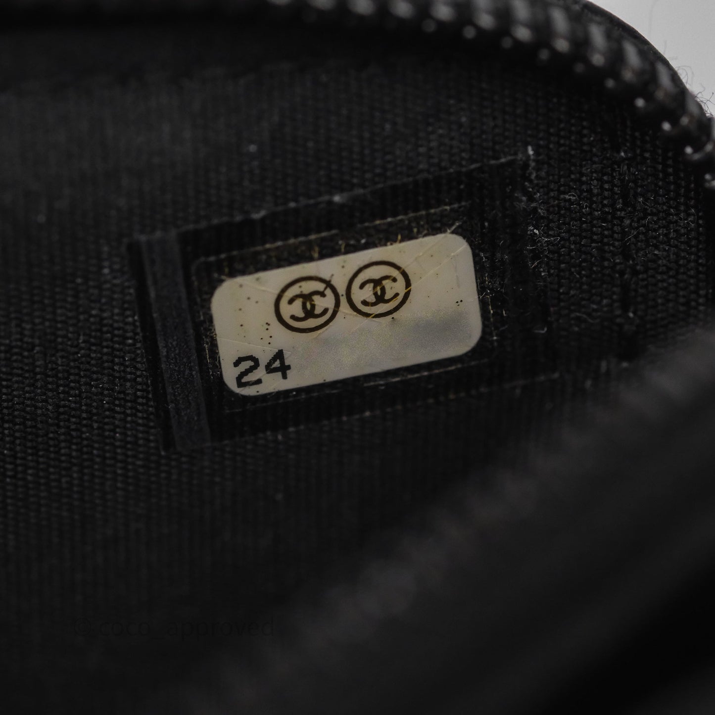 Chanel Boy Double Zip Clutch On Chain So Black Lambskin