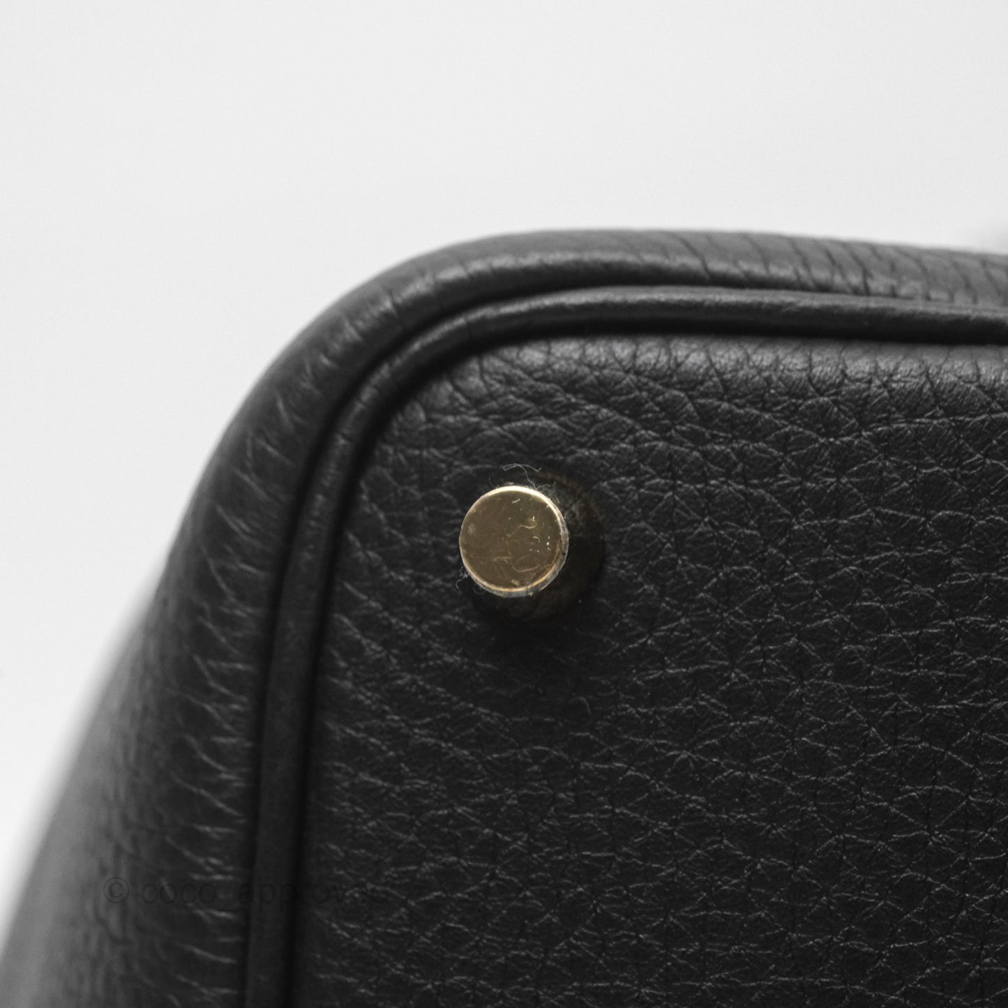 Hermès Picotin Lock 18 Noir 89 Taurillon Clemence Gold Hardware