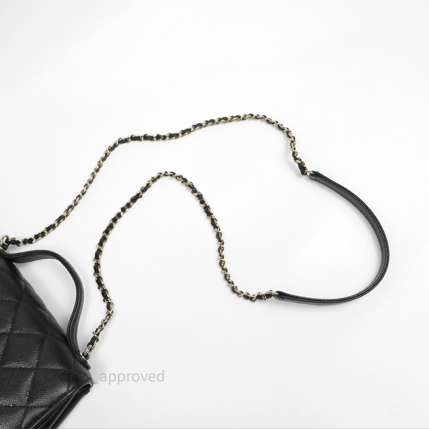 Chanel Quilted Small Business Affinity Flap Black Caviar Gold Hardware