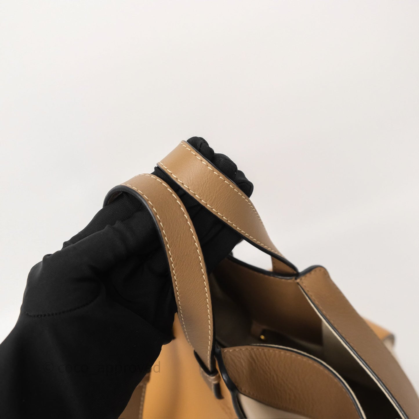 Loewe Small Hammock Shoulder Bag Tan Taupe