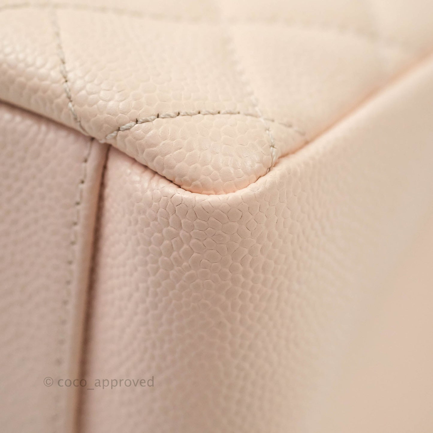 Chanel GST Pink Caviar Silver Hardware