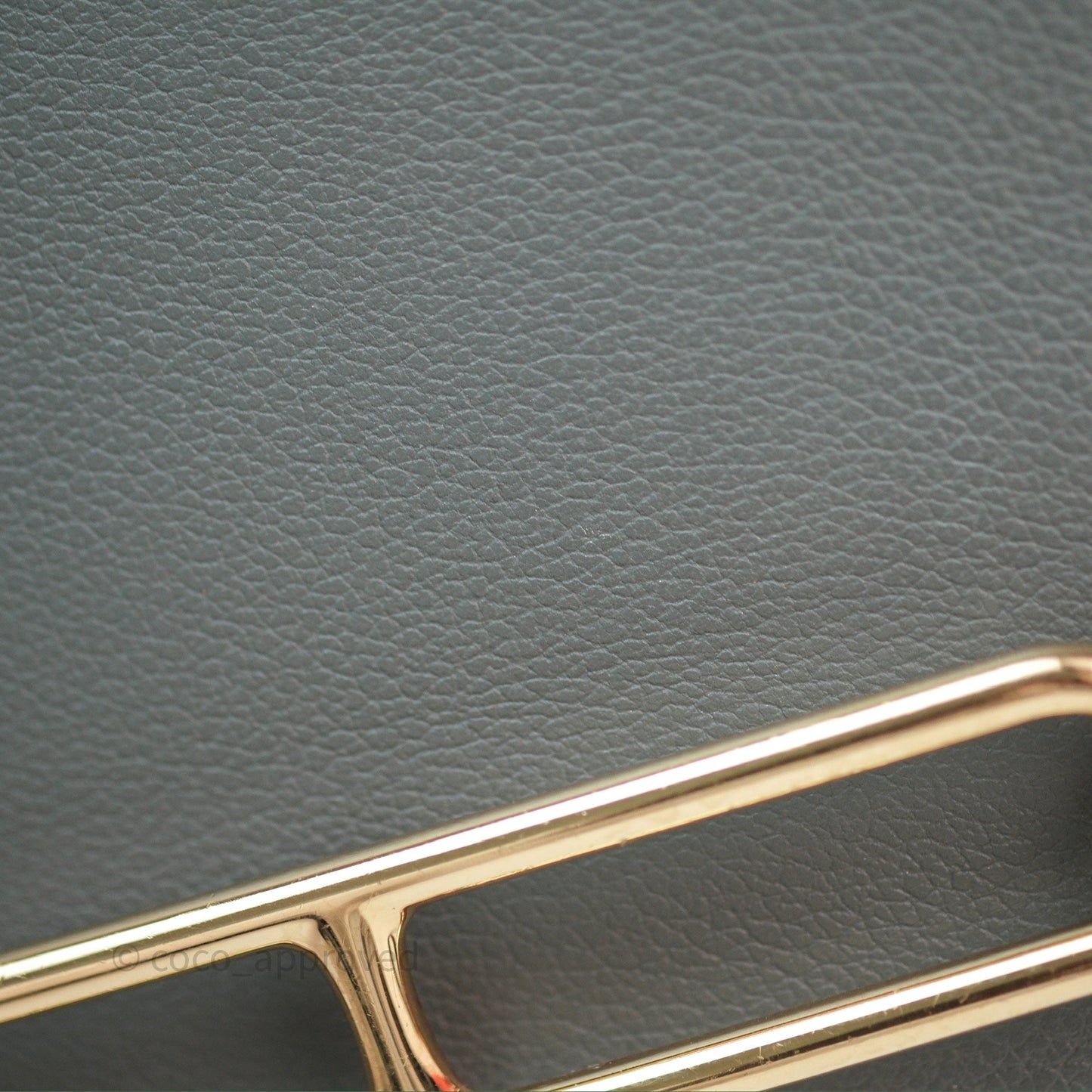 Hermès Roulis Mini 18 Vert Amancde 63 Evercolor Gold Hardware