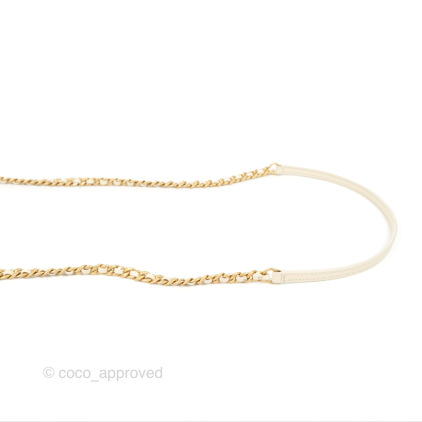 Chanel Quilted Drawstring Bucket Bag Ivory Lambskin Aged Gold Hardware 19C
