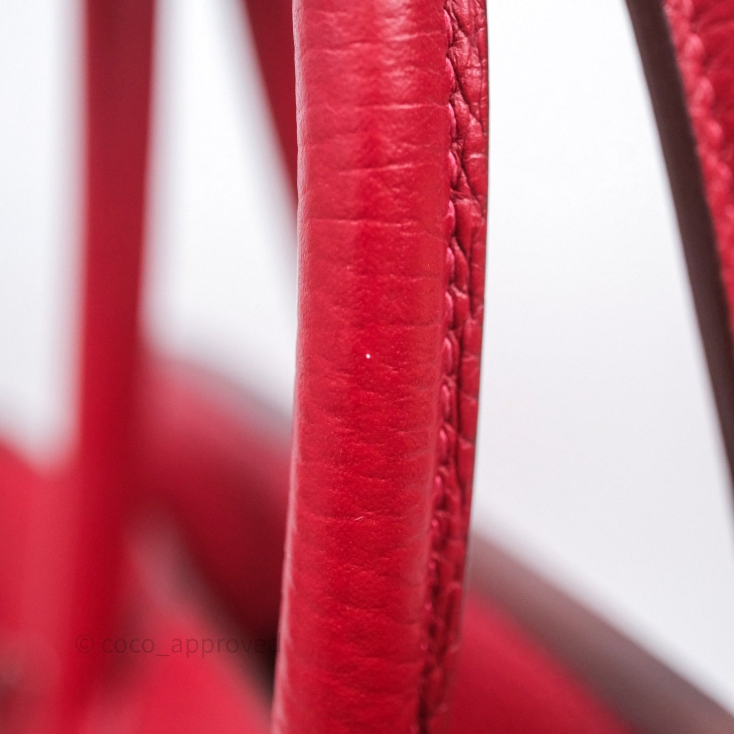 Hermes Birkin 35 Rouge Casaque Clemence Palladium Hardware