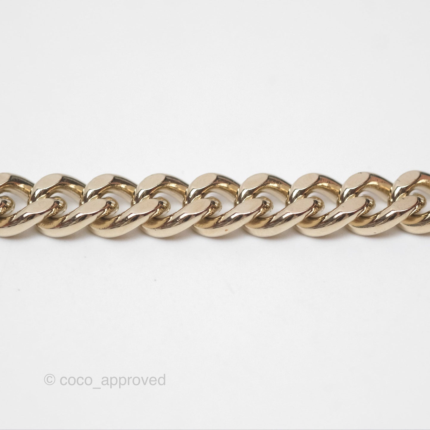 Chanel Logo Chain Choker Gold Tone 22S