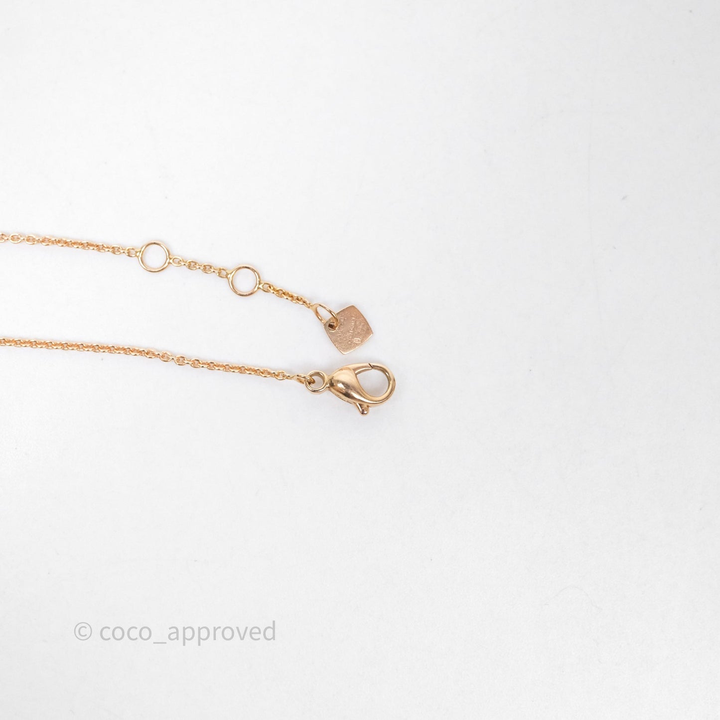 Chanel Coco Crush Bracelet 18K Diamond Beige Gold Hardware