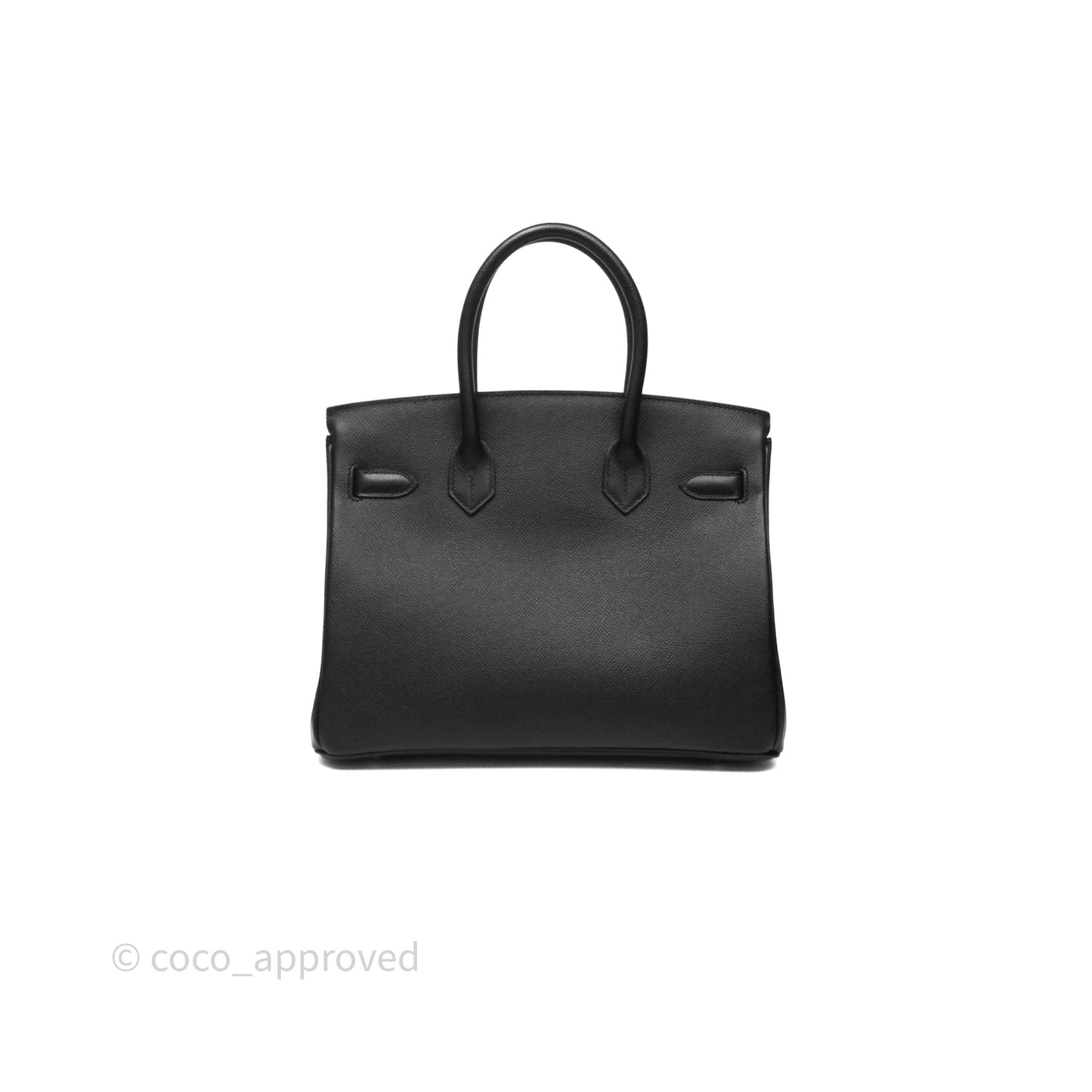 Hermès Birkin 30 Black Noir 89 Epsom Gold Hardware