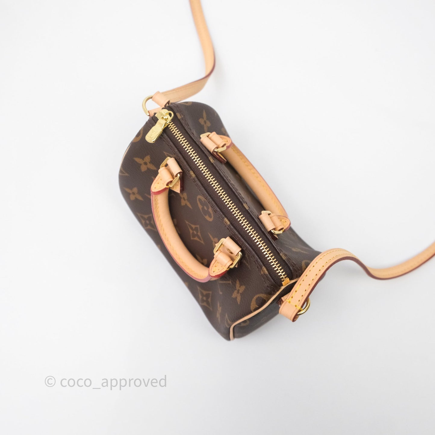 Louis Vuitton Nano Speedy Monogram Canvas