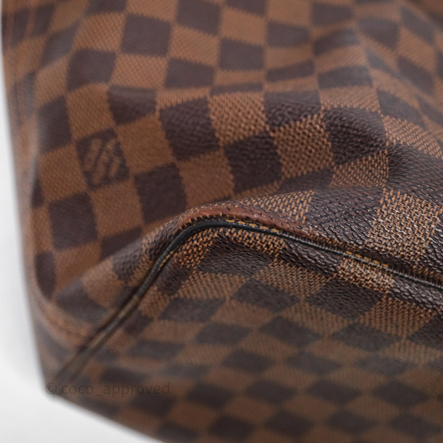 Louis Vuitton Neverfull Tote Bag GM Damier Ebene