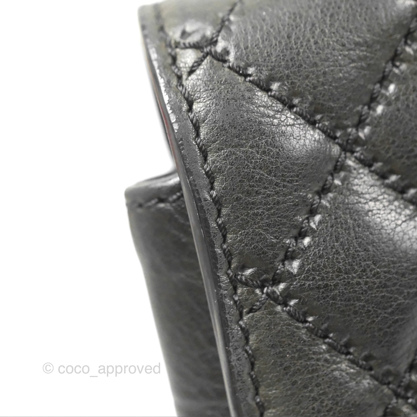 Chanel Flap Bag Quilted Black Soft Calfskin Ruthenium Hardware