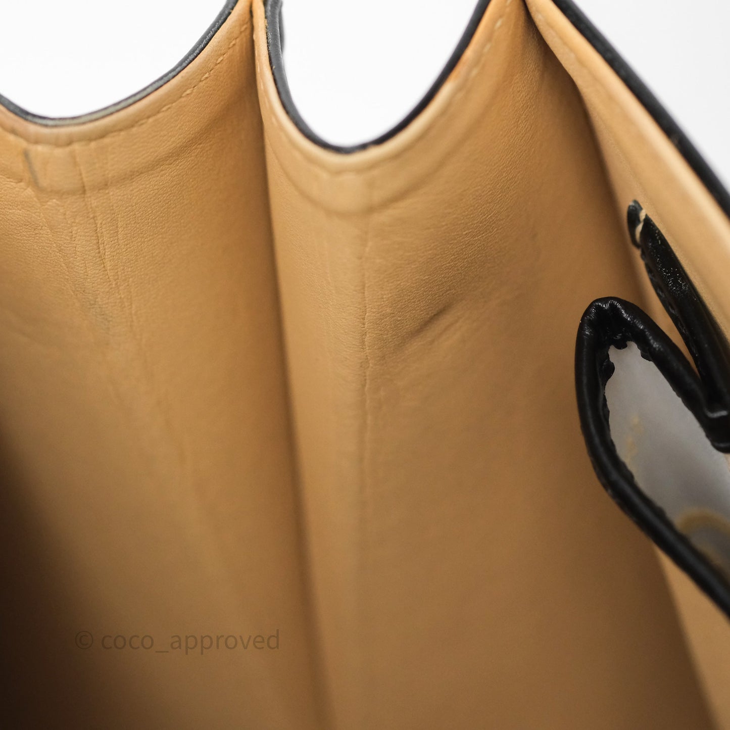 Delvaux Brillant L'Humour MM Black Calfskin