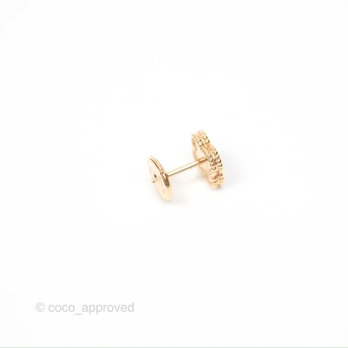 Van Cleef & Arpels Sweet Alhambra Earrings 18K Rose Gold