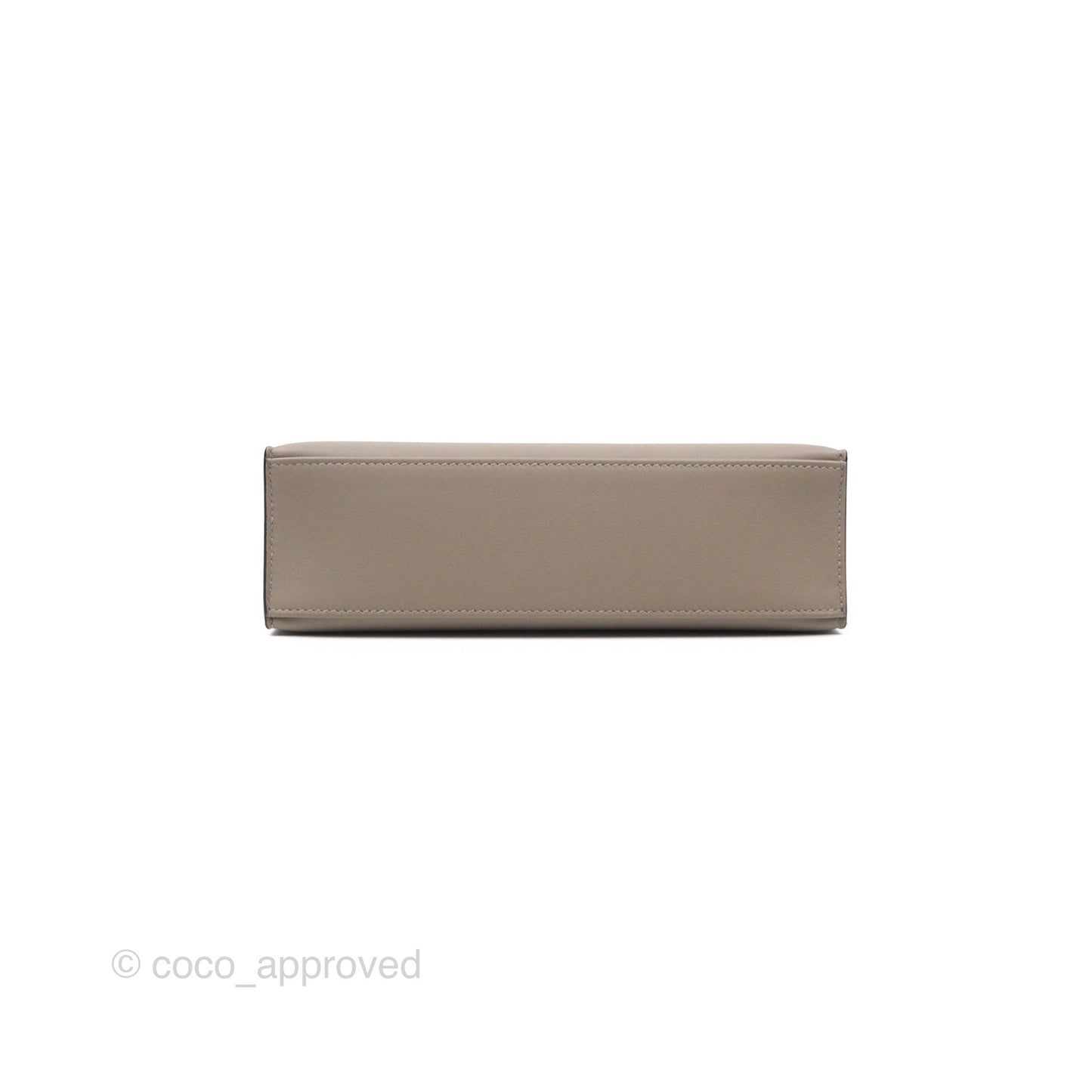 Hermès Kelly Pochette Clutch HSS Gris Asphalte M8/ Noir 89 Palladium Hardware