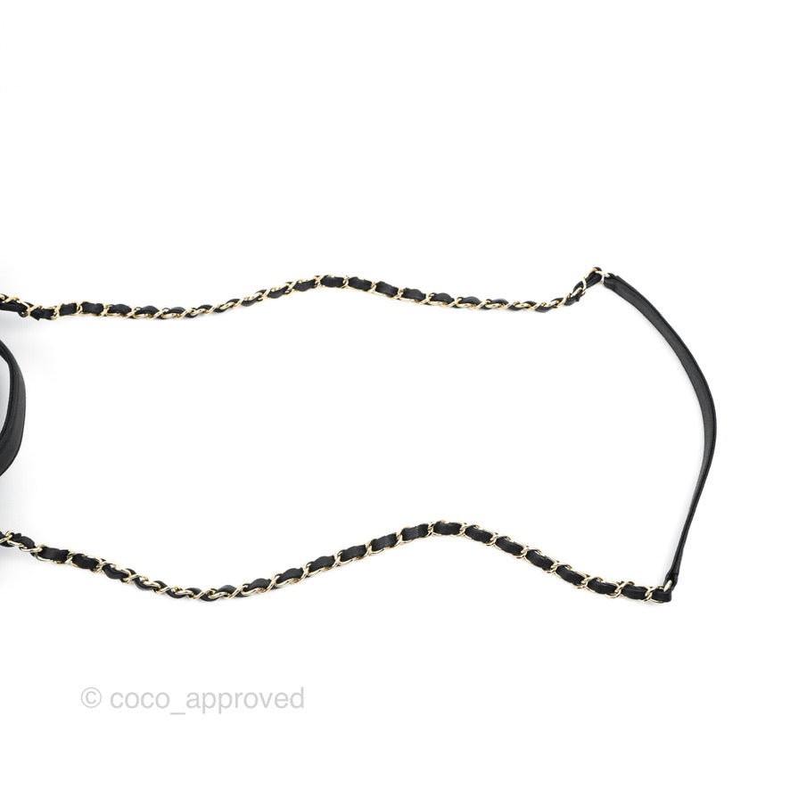Chanel Quilted Medium Business Affinity Flap Black Caviar Gold Hardware