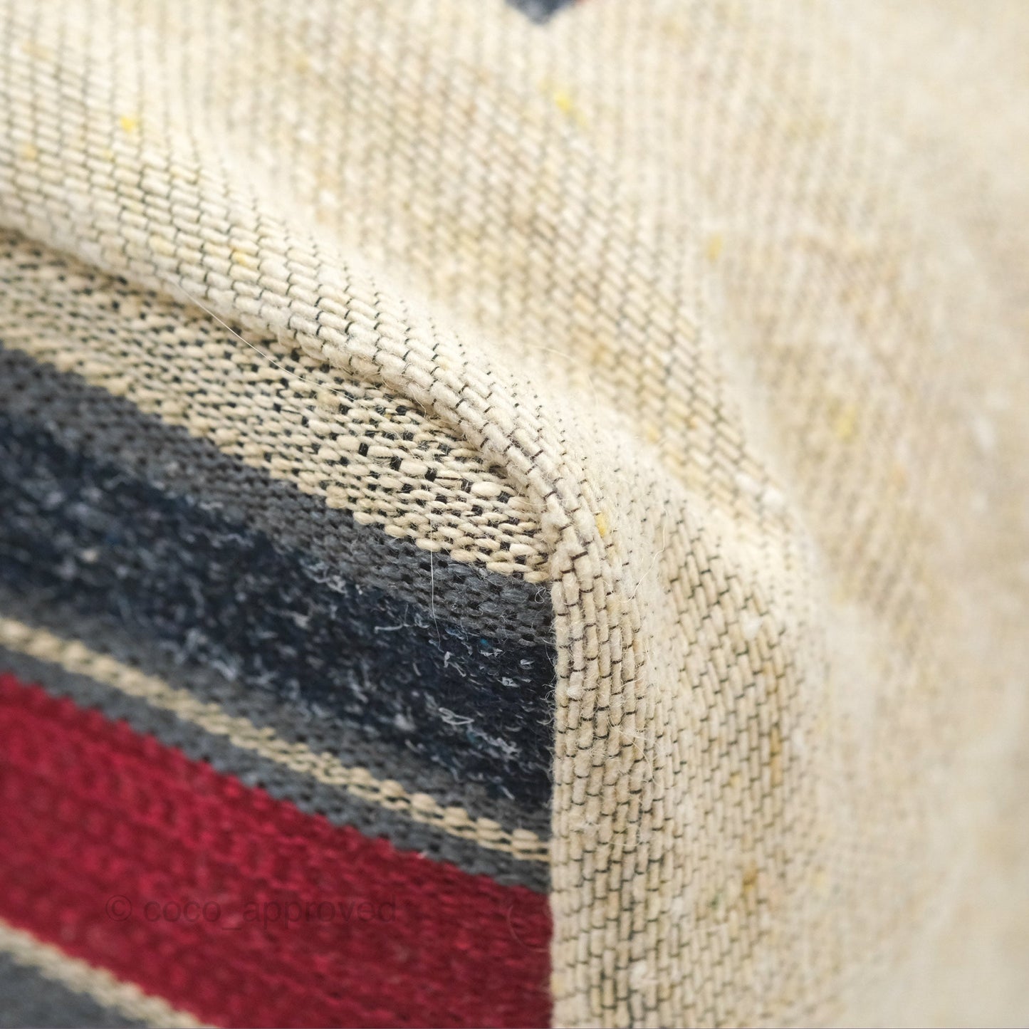 Chanel Canvas Deauville Backpack Beige
