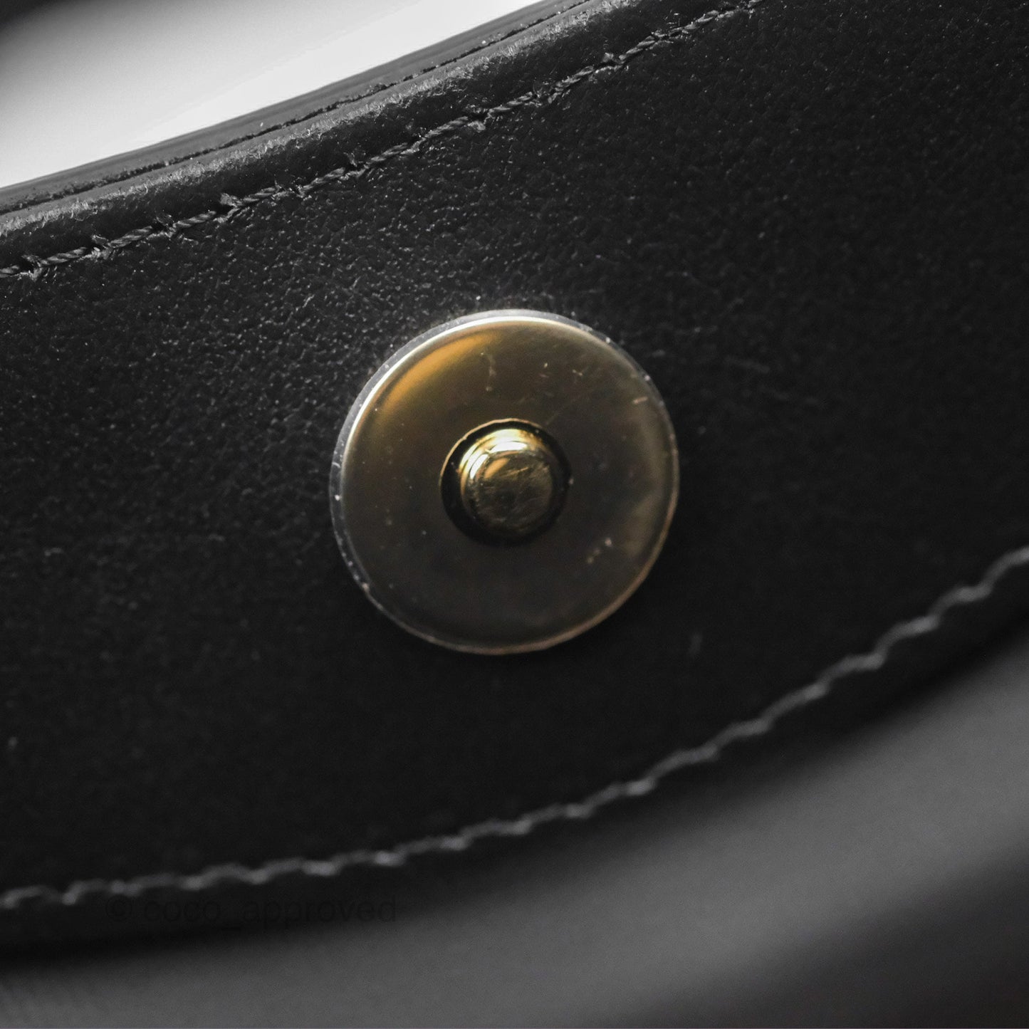 Chanel Nano 31 Black Shiny Calfskin Gold Hardware