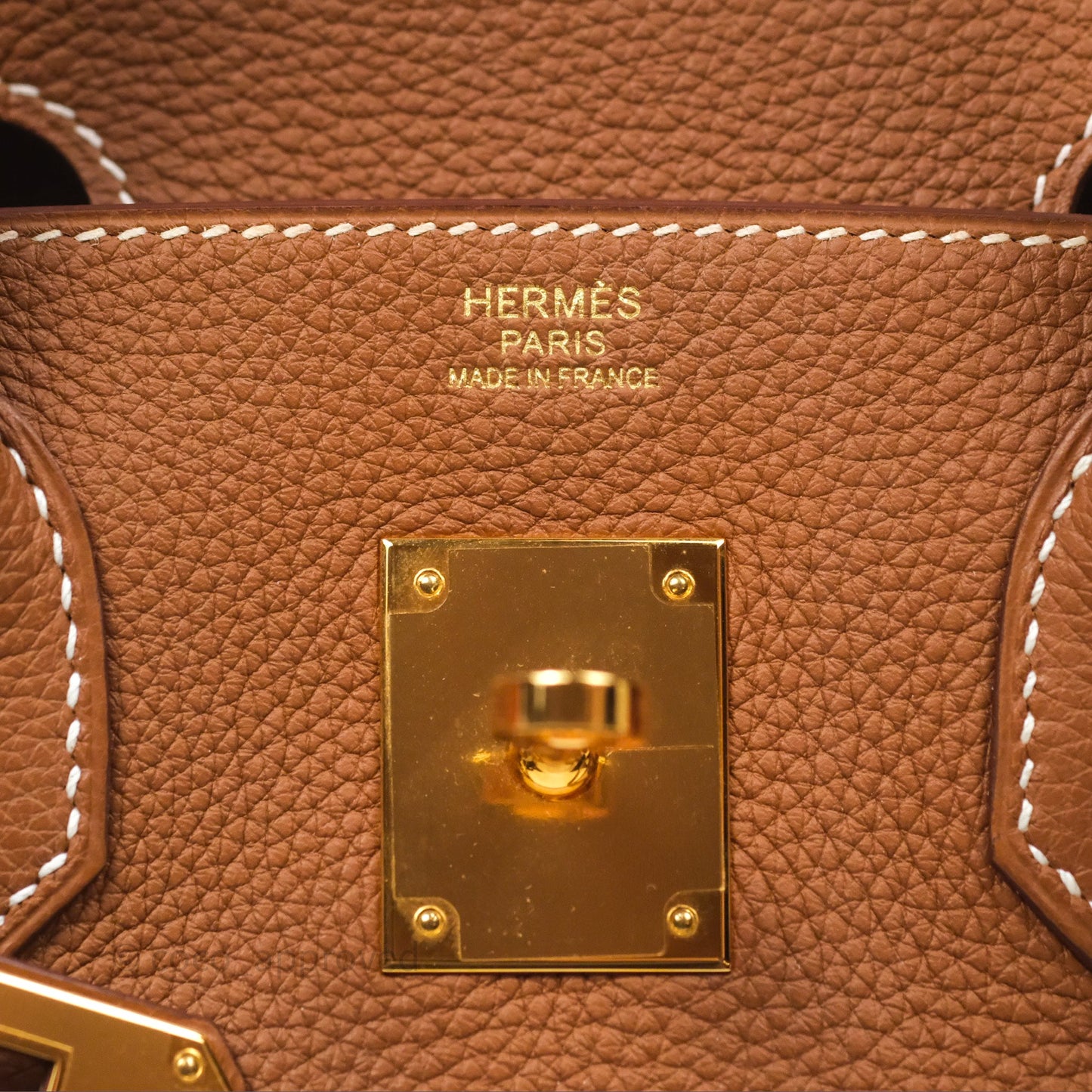 Hermès Birkin 30 Retourne Gold 37 Togo Gold Hardware