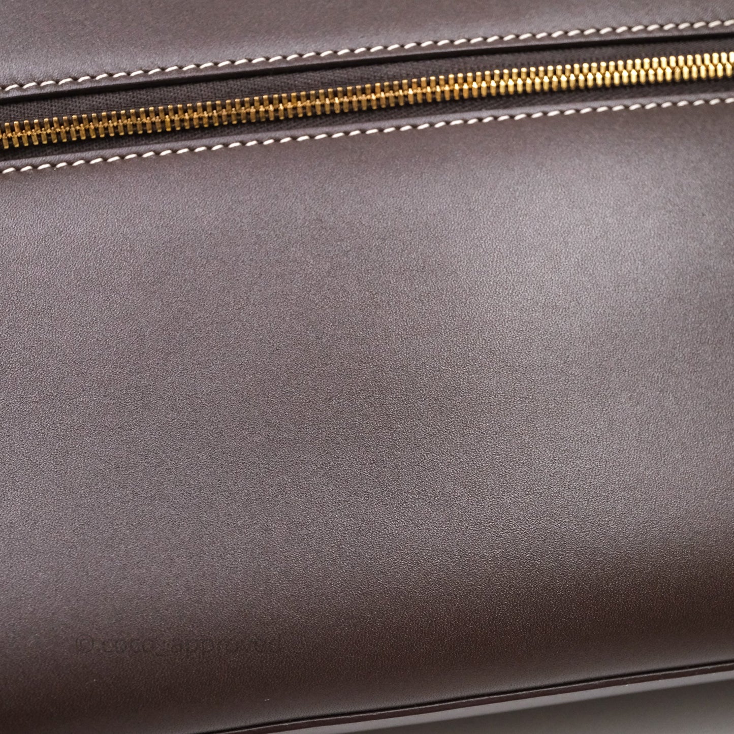 Loro Piana Extra Bag L27 Dark Choco Licorice Smooth Calfskin