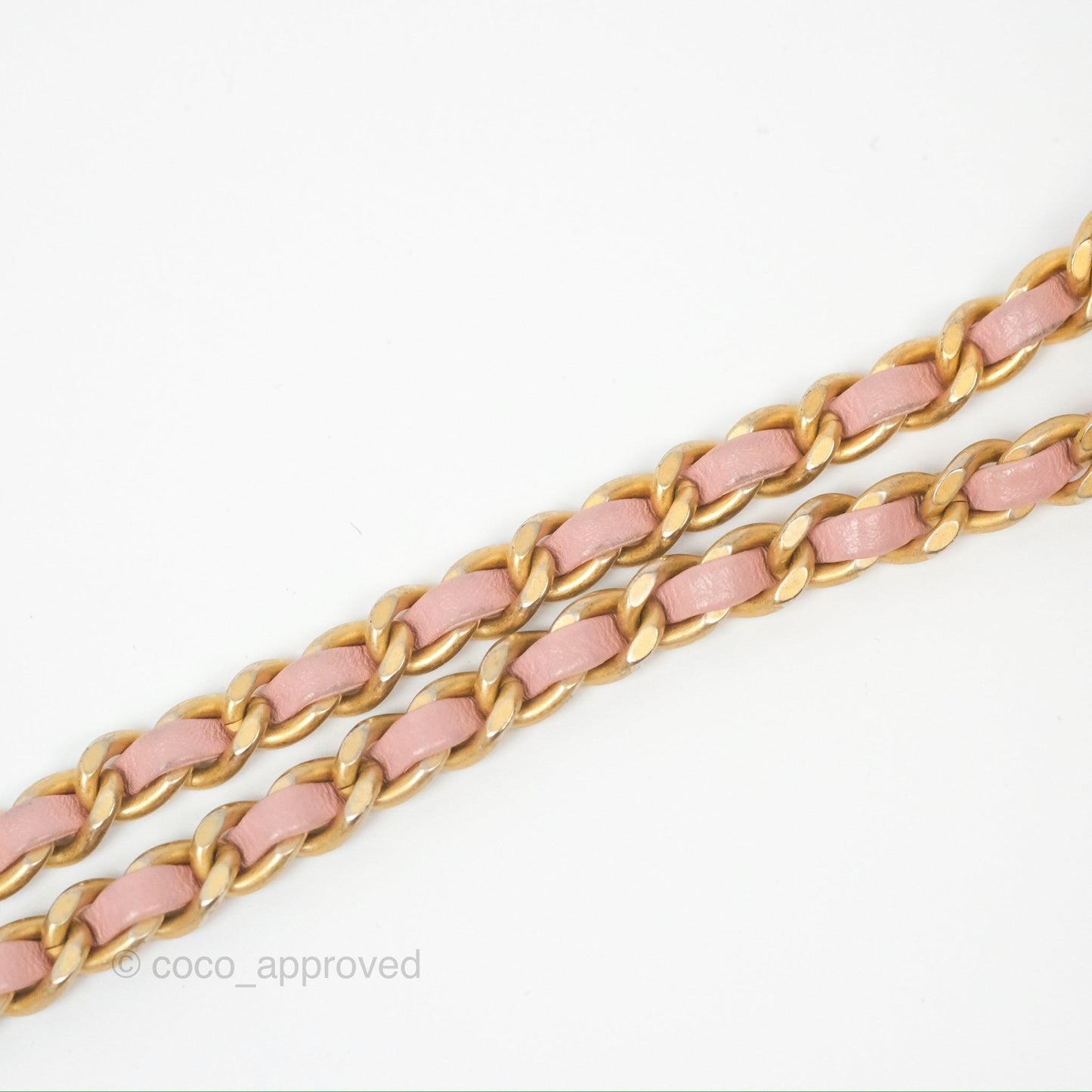 Chanel Small CC Filigree Flap Pink Tweed