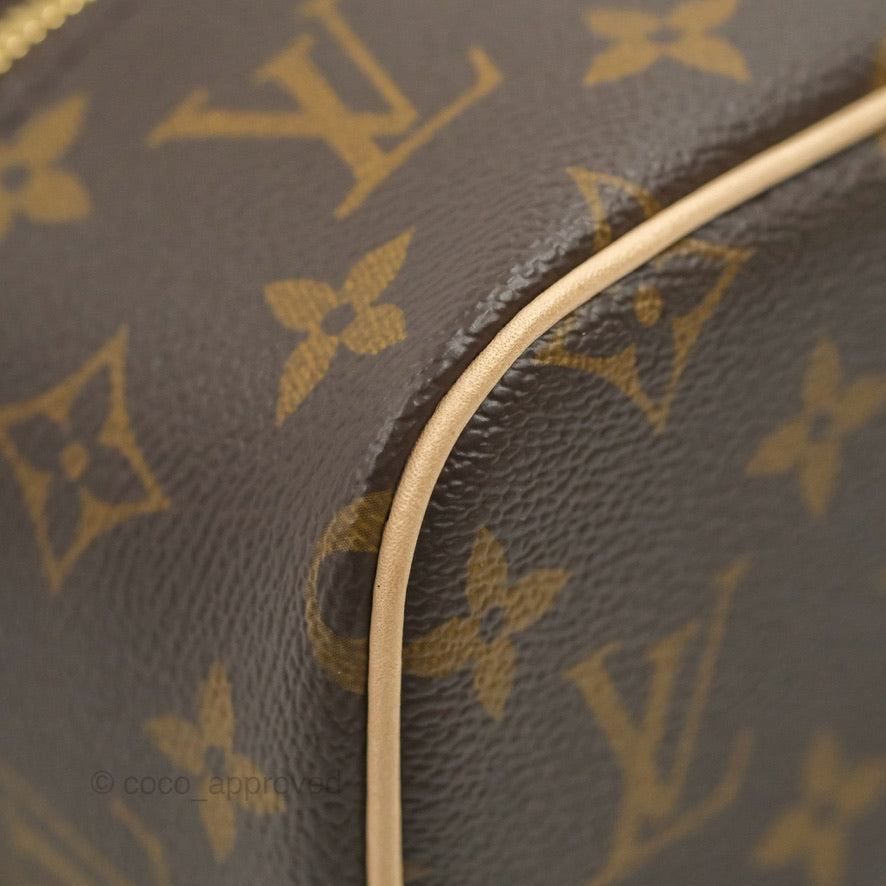 Louis Vuitton Nano Nice Monogram with Twilly