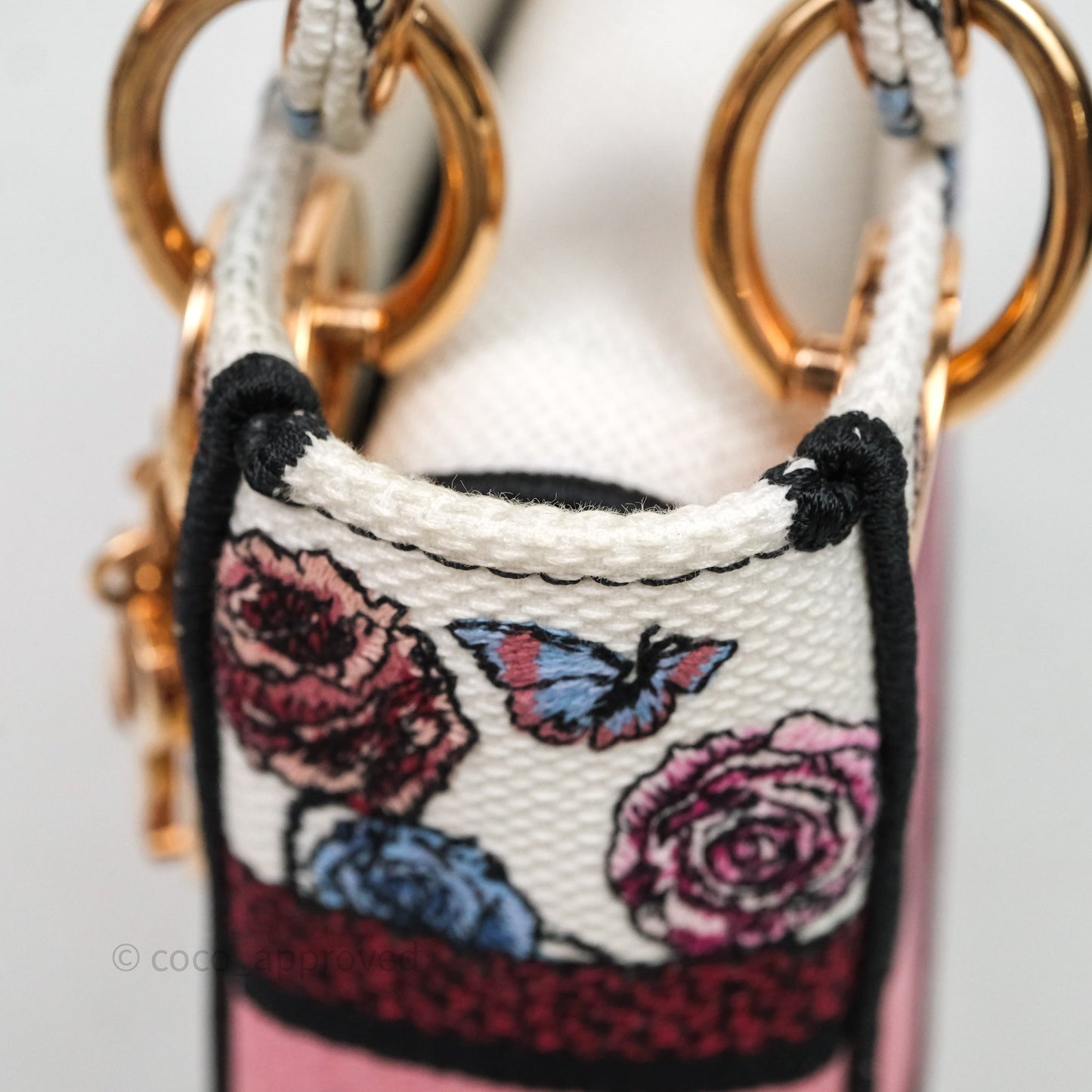 Christian Dior Mini Lady D-Lite Bag Florilegio Embroidered