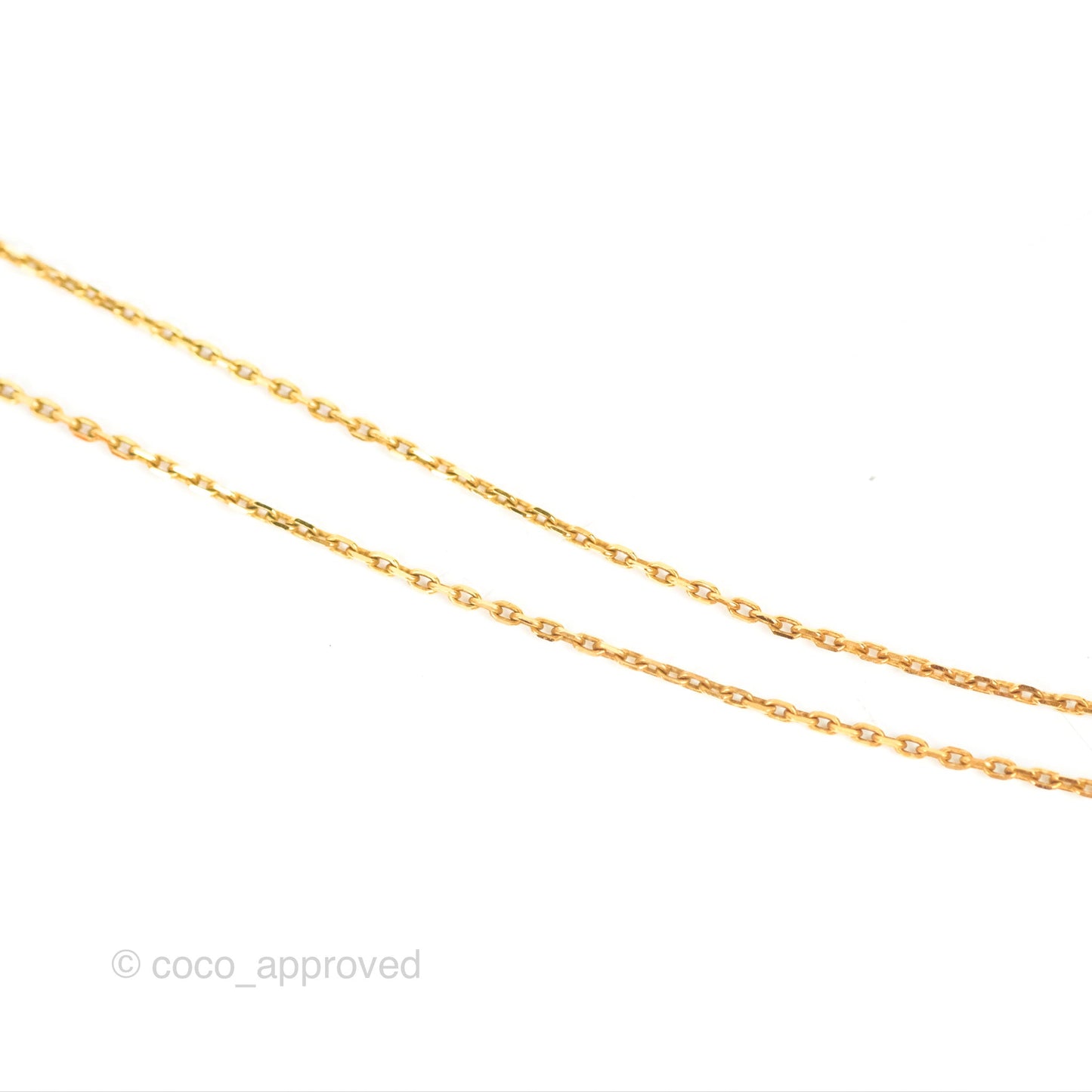 Hermès Mini Pop H Pendant Necklace White Gold Hardware