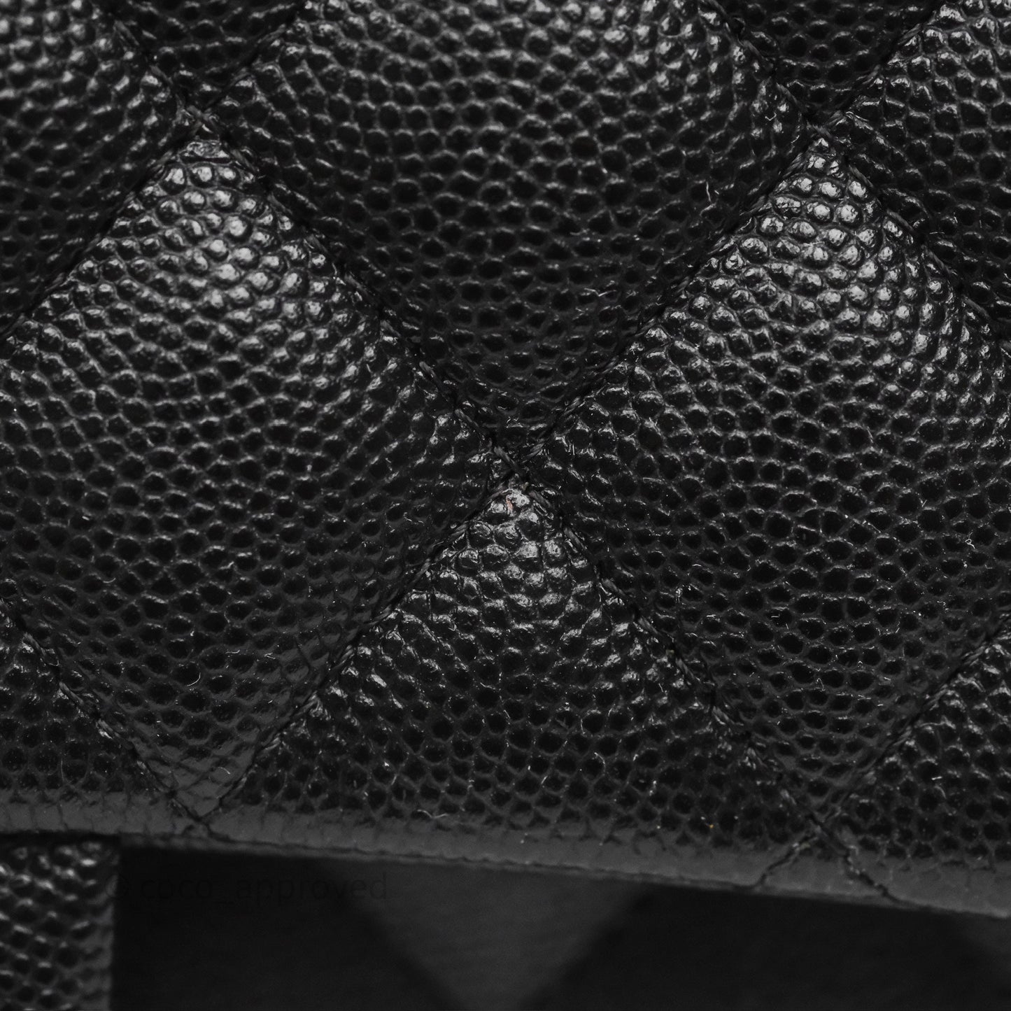 Chanel Mini Rectangular Quilted Black Caviar Gold Hardware