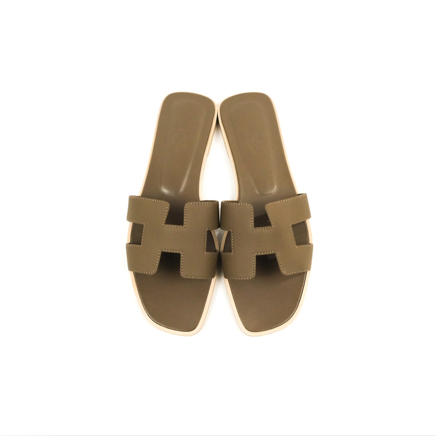 Hermès Oran Sandals in Epsom Size 40