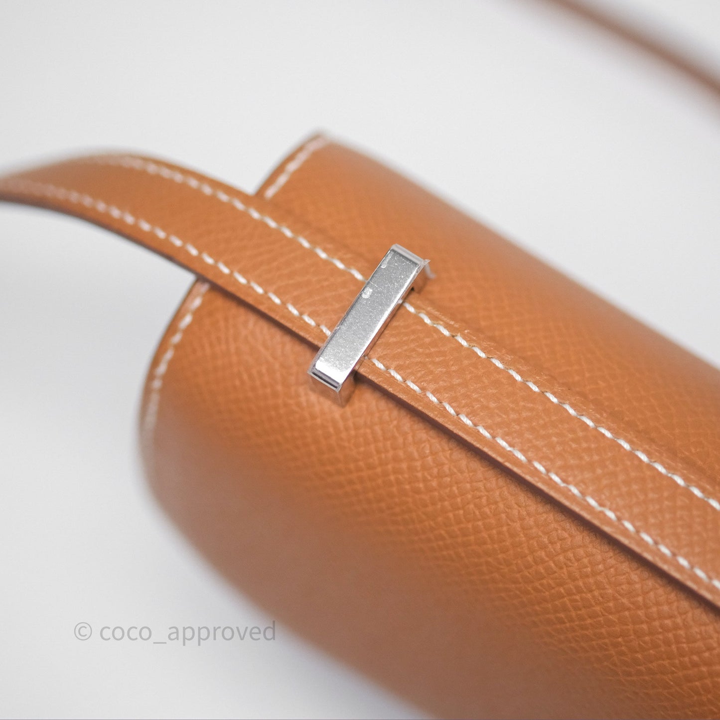 Hermès Constance Elan Gold 37 Epsom Palladium Hardware