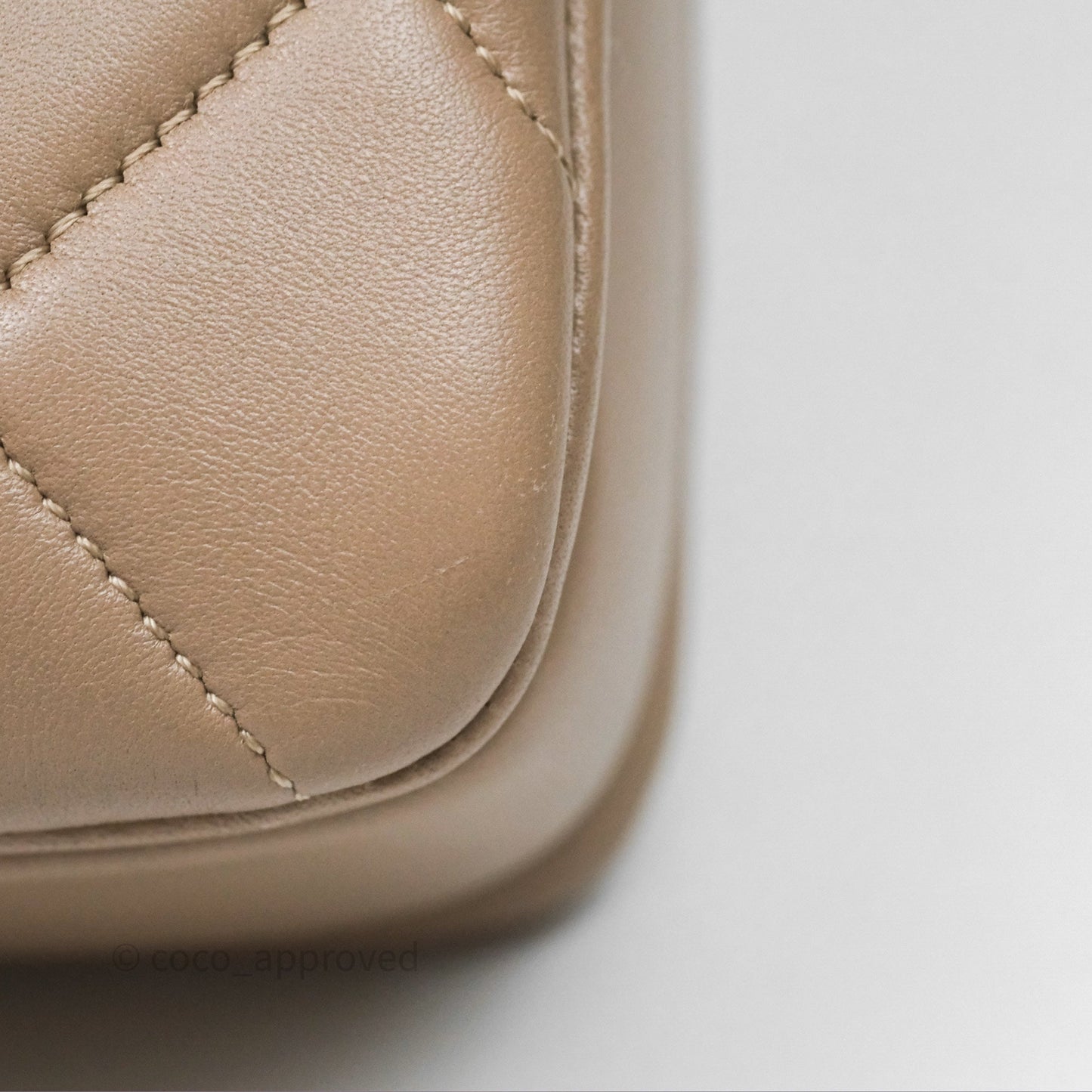 Chanel Small Trendy CC Beige Lambskin Gold Hardware
