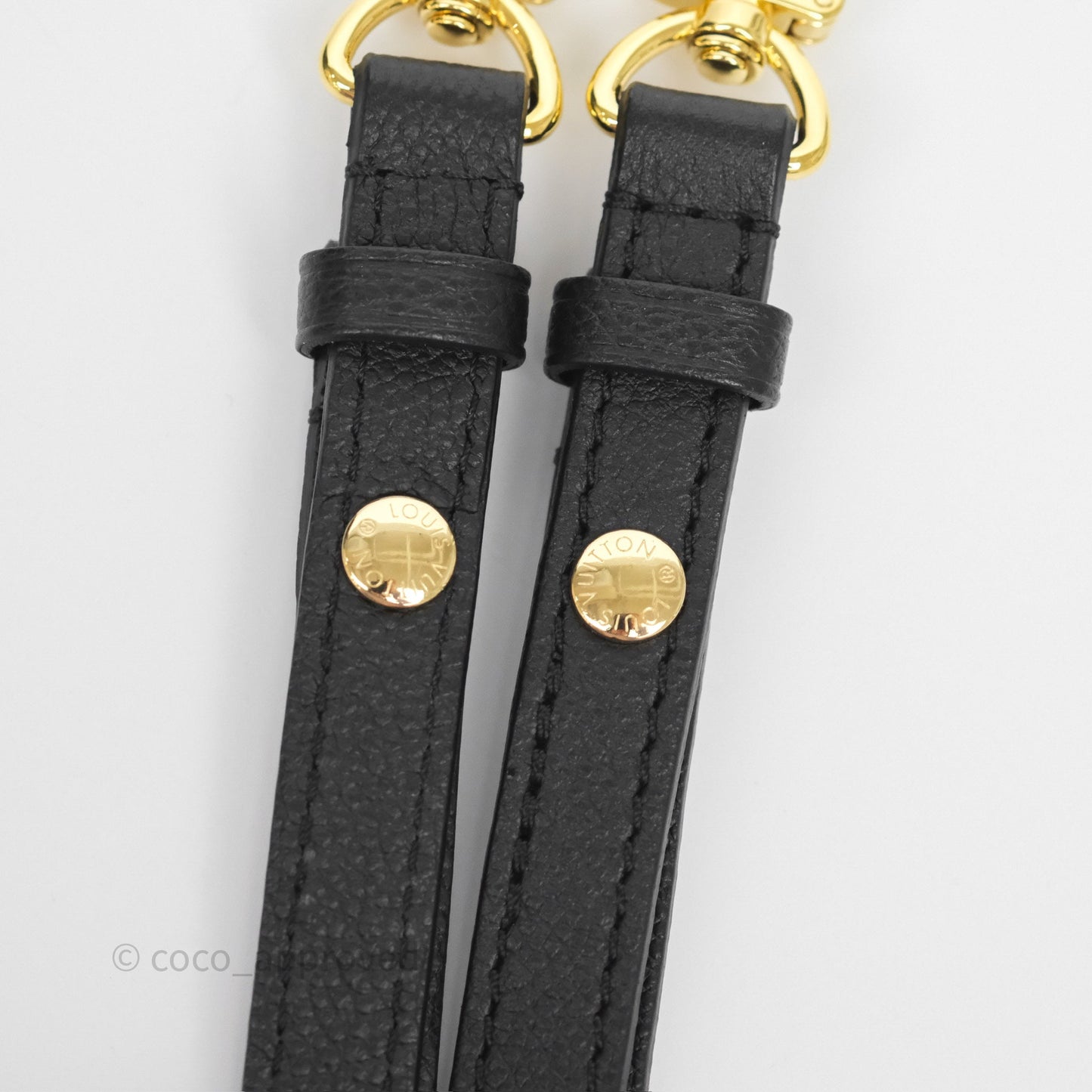 Louis Vuitton NeoNoe MM Monogram Empreinte Leather Black