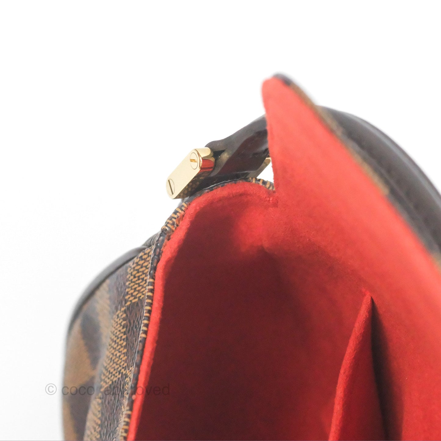 Louis Vuitton Recoleta Bag Damier Ebene Canvas