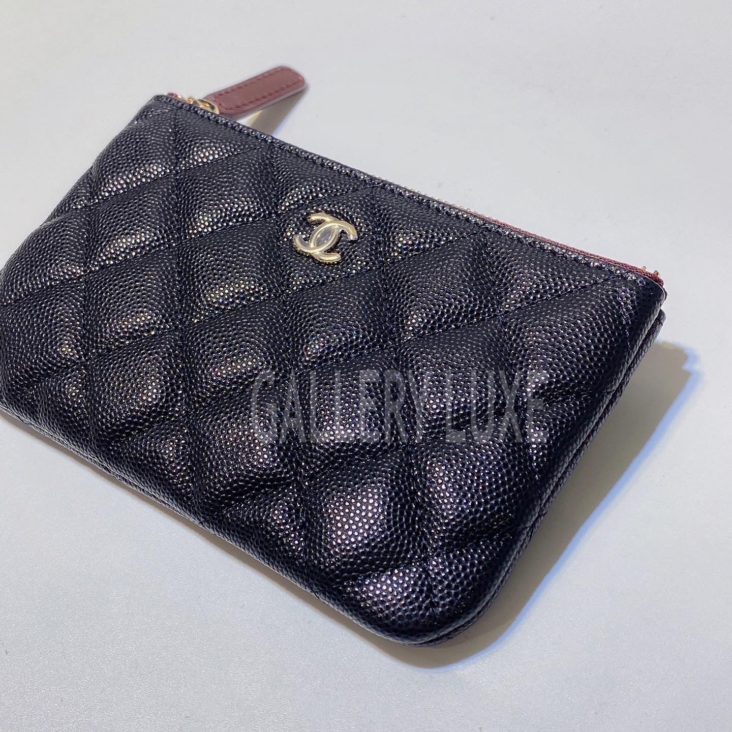 No.3111-Chanel Caviar Mini O Case Pouch (Unused / 未使用品)
