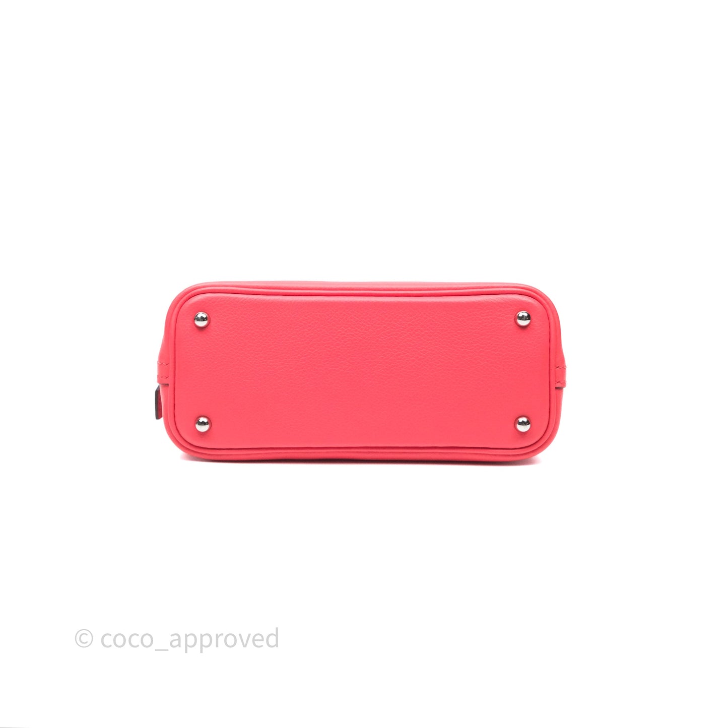 Hermès Bolide Mini 1923 Rose Texas 0E/ Cuivre 6C Evercolor Palladium Hardware