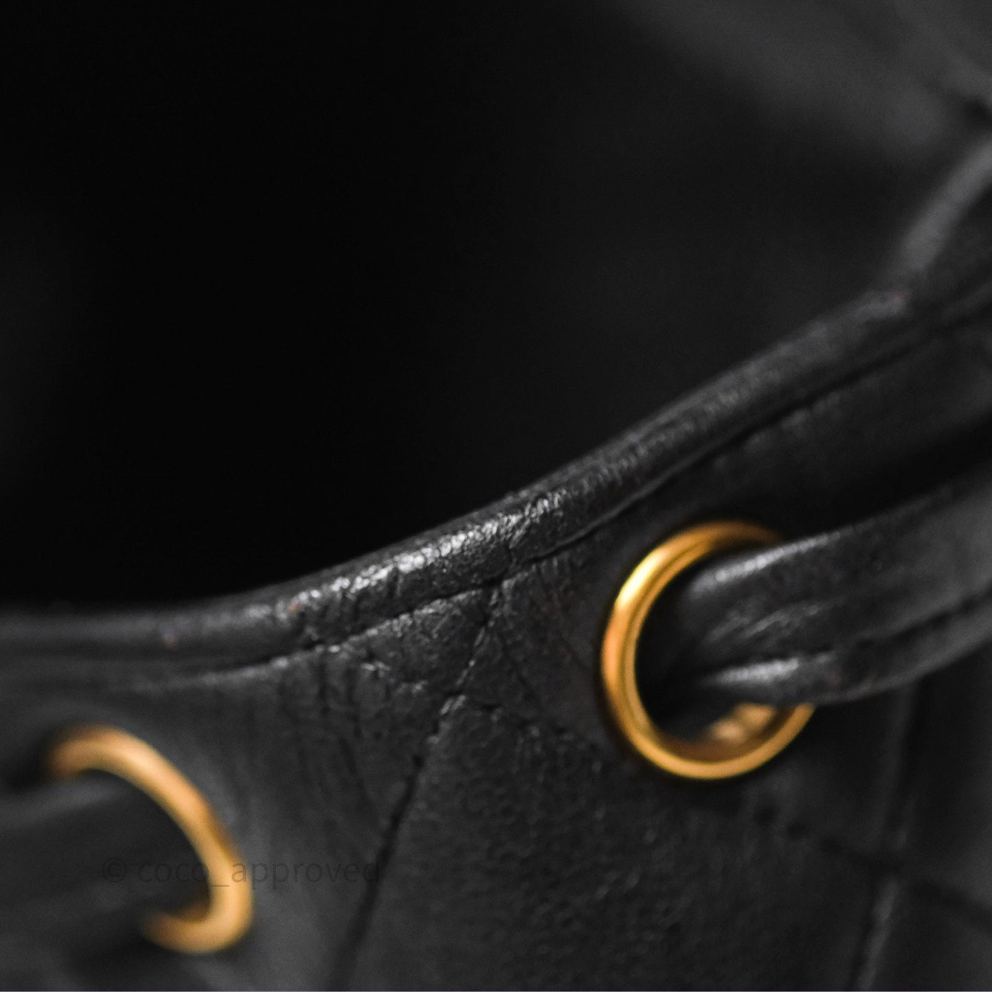 Chanel Vintage CC Duma Backpack Black Lambskin 24K Gold Hardware