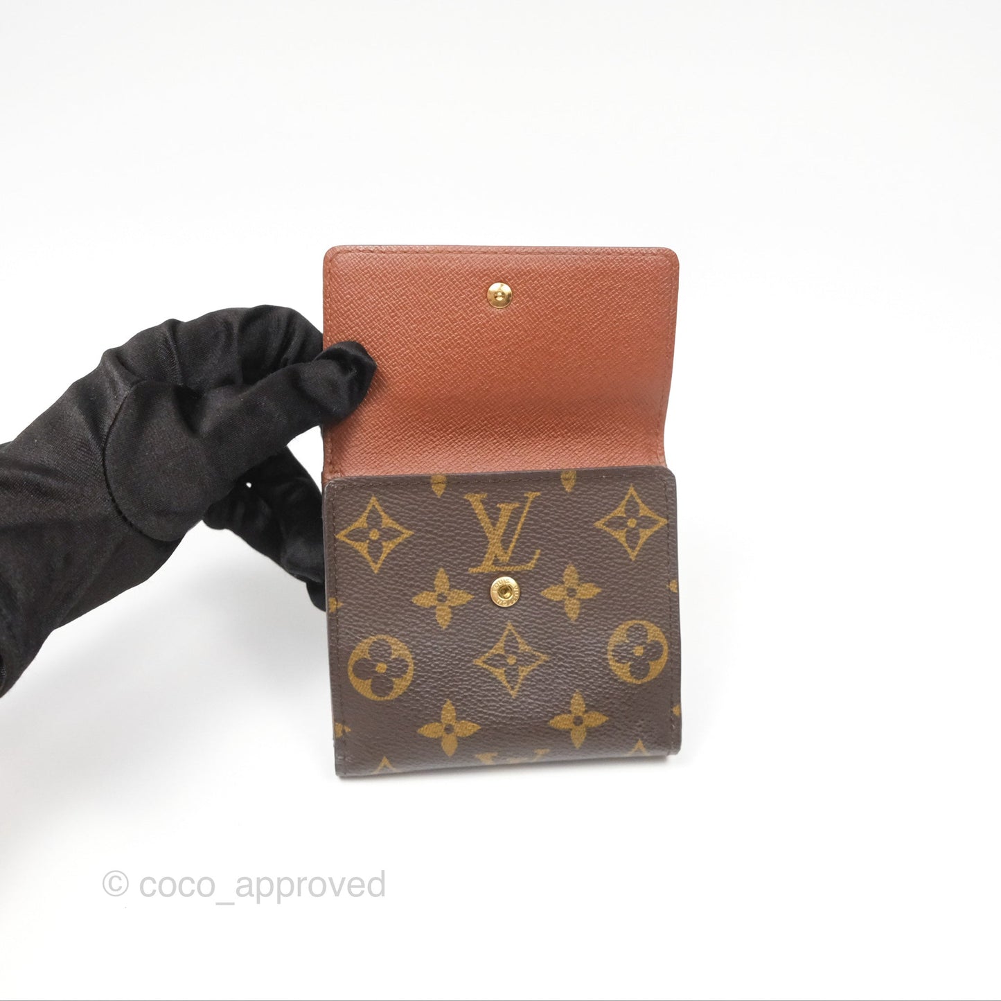 Louis Vuitton Short Wallet Monogram Canvas