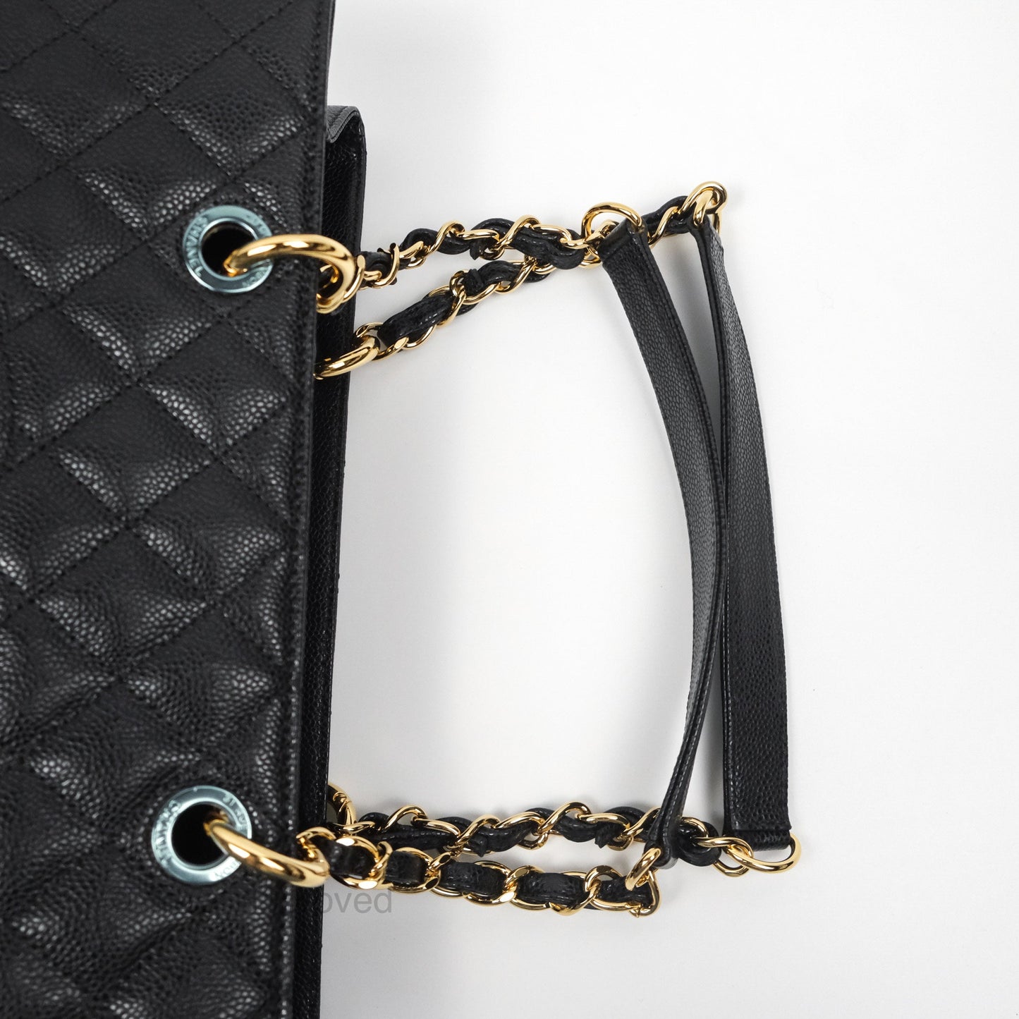 Chanel GST Black Caviar Gold Hardware