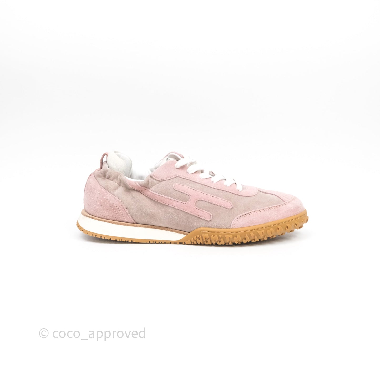 Hermès Jet Sneaker Rose Cancan /Rose Aquarelle Size 38