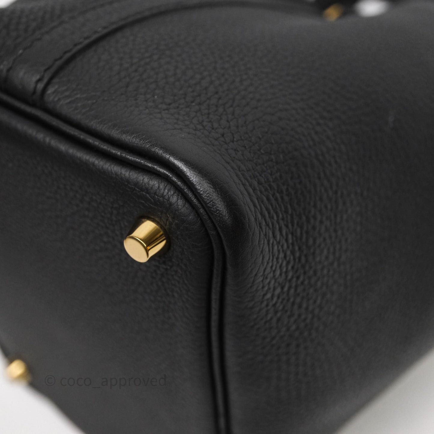 Hermès Picotin Lock 18 Noir Black 89 Clemence Gold Hardware