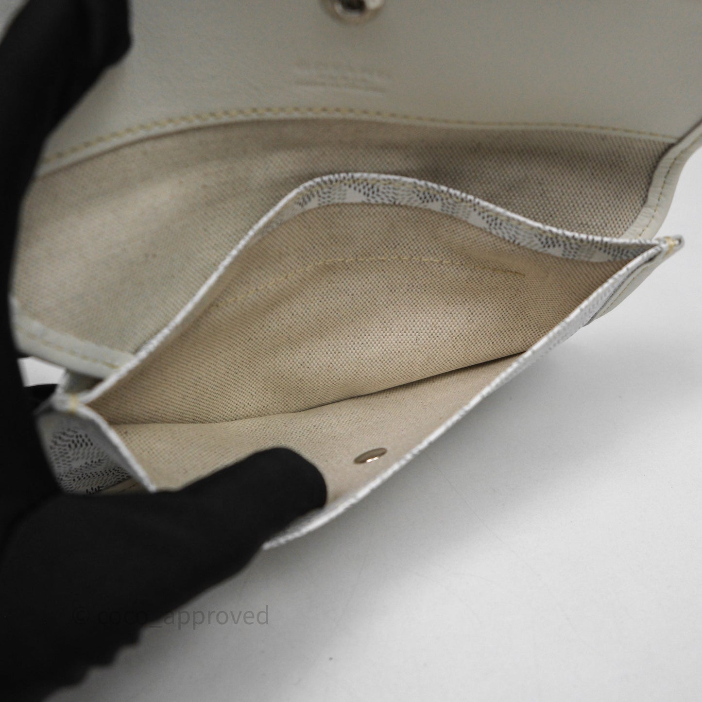 Goyard Bohème Hobo Bag PM White Goyardine Canvas