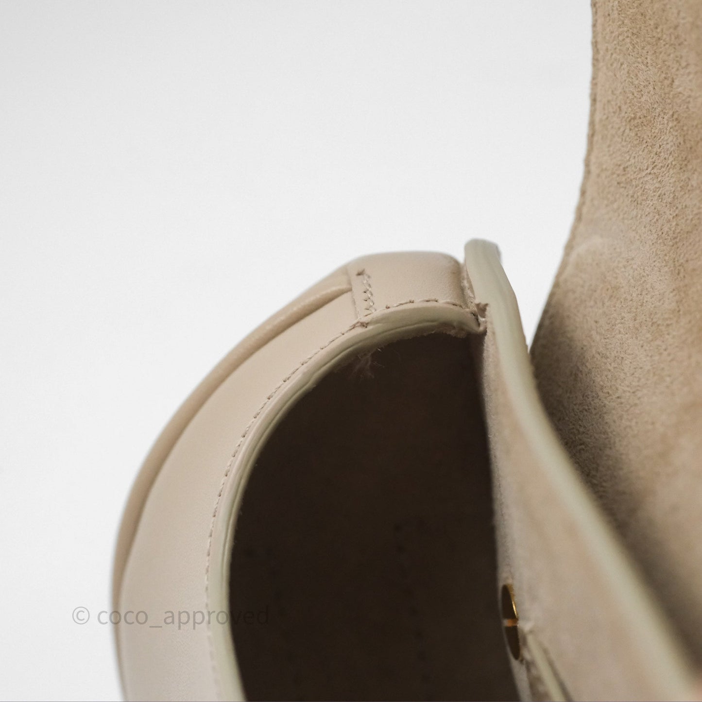 Christian Dior Bobby East-West Bag Calfskin Sand-Colored