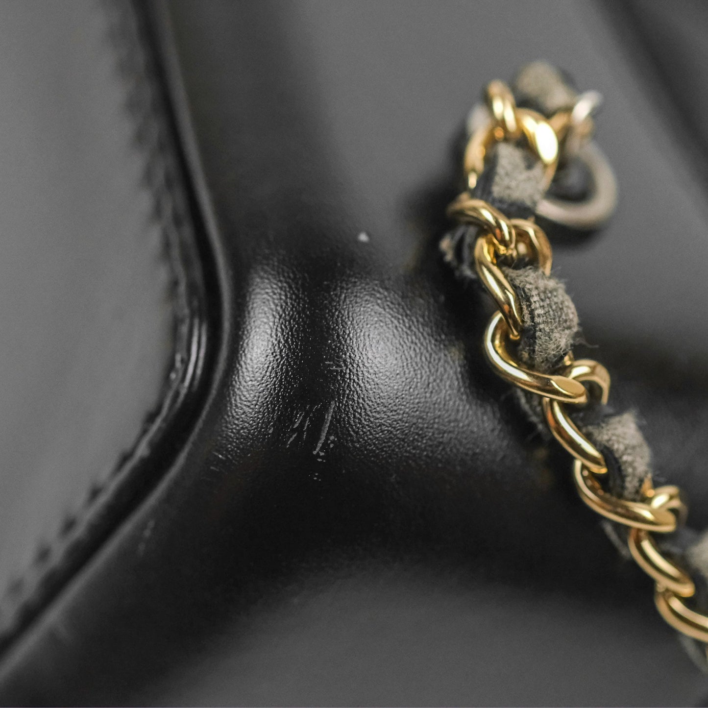 Chanel Medium Gabrielle Backpack Black Aged Calfskin