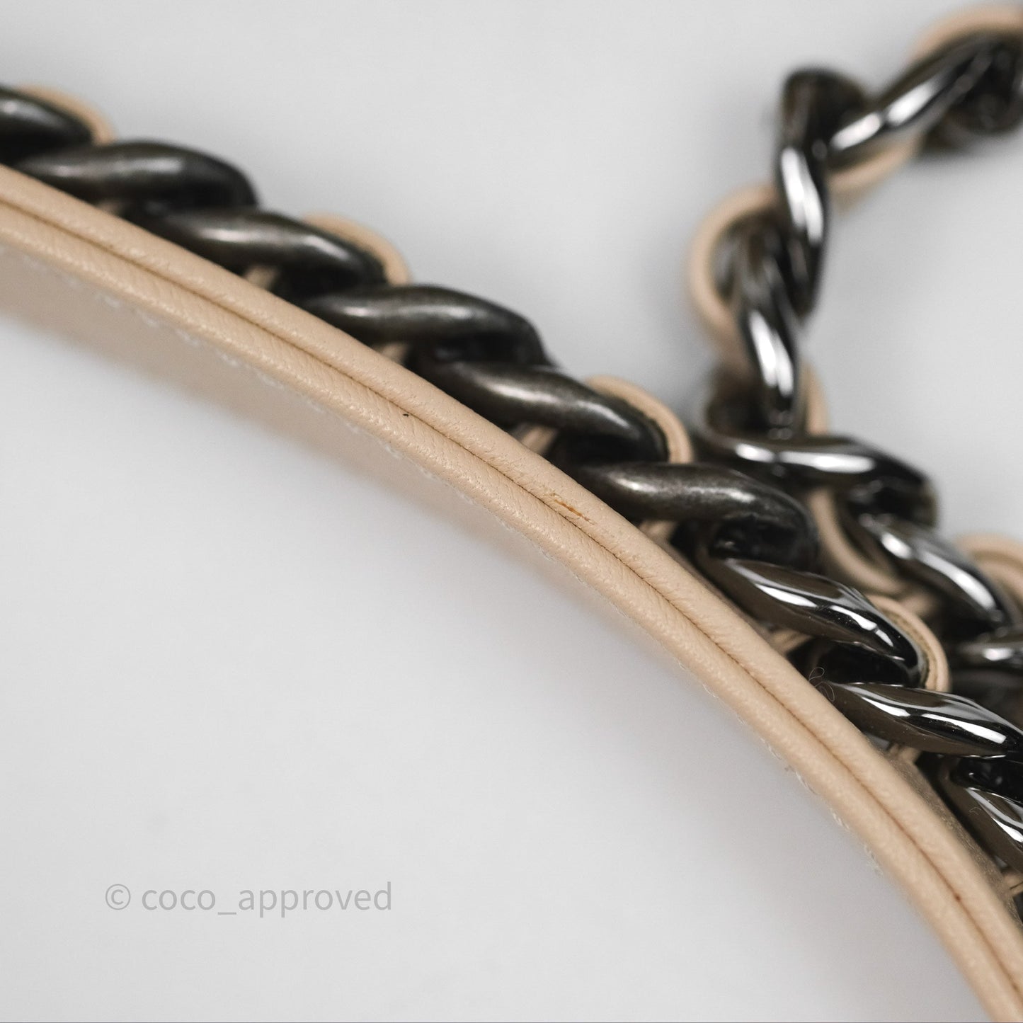 Chanel 19 Small Beige Mixed Hardware