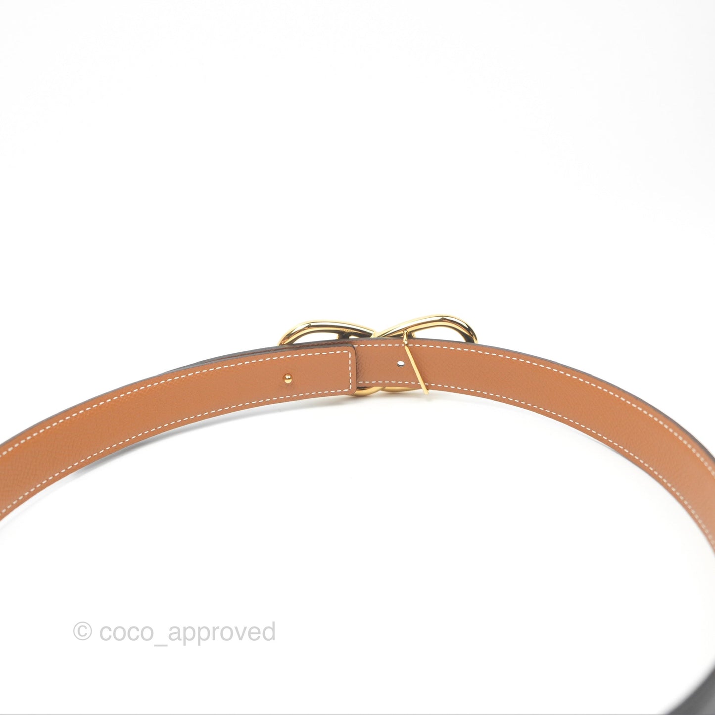 Escale Belt Buckle & Reversible Leather Strap