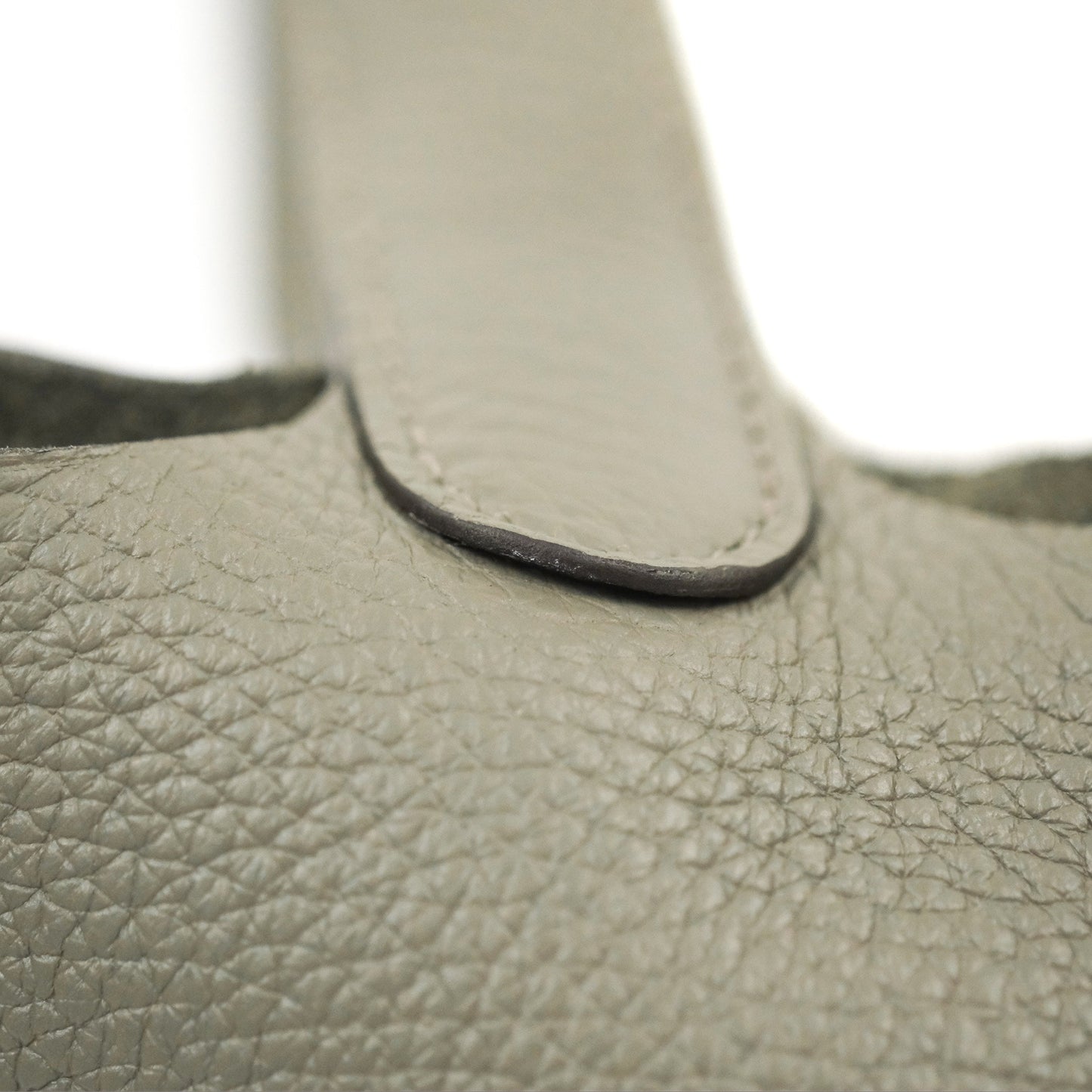 Hermès Picotin Lock 18 Gris Meyer 0L Taurillon Clemence Gold Hardware