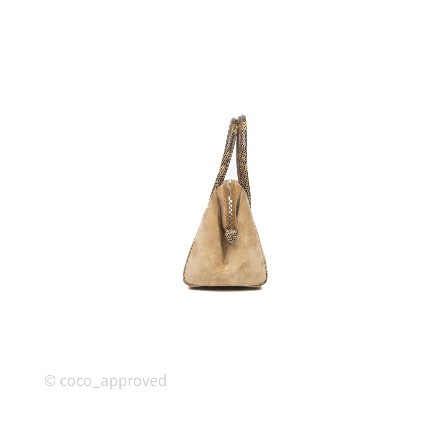 Hermès Beige Veau Doblis Salvator Lizard 27 Bombay Palladium Hardware
