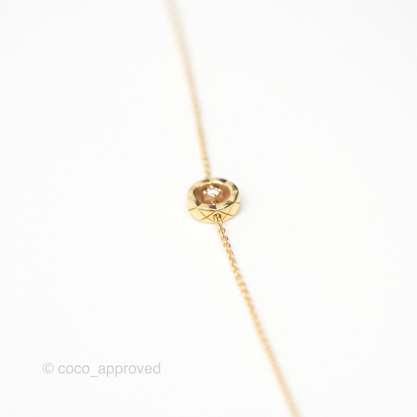 Chanel Coco Bracelet Diamond 18K Yellow Gold