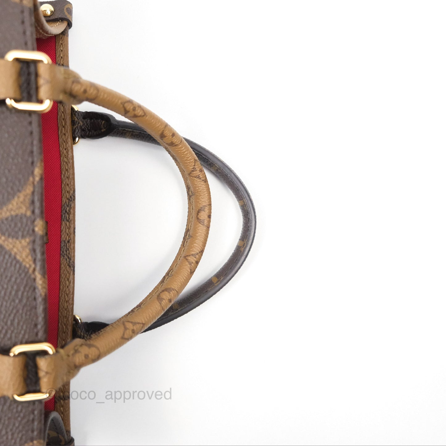 Louis Vuitton OnTheGo PM in Monogram Reverse Canvas