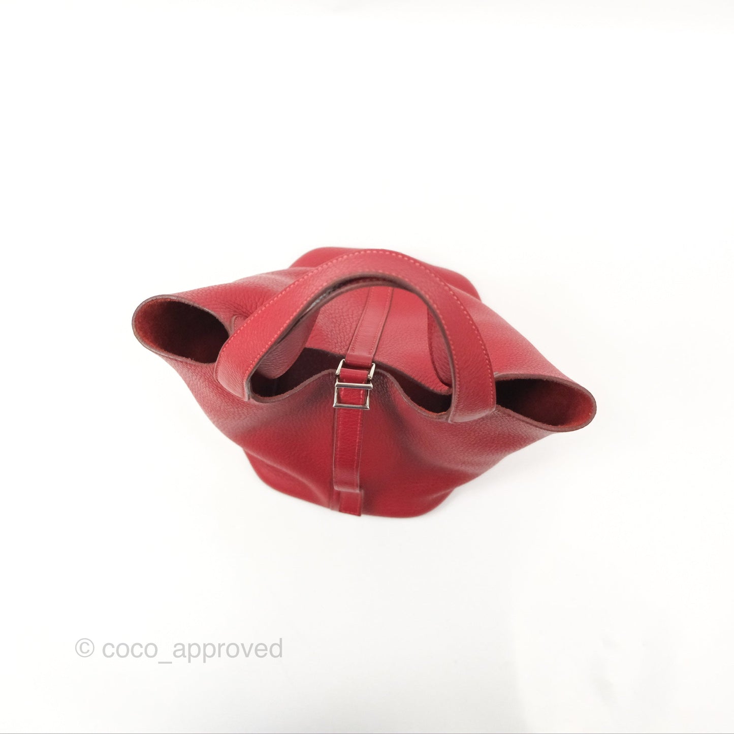 Hermès Picotin 18 Rouge Clemence Palladium Hardware